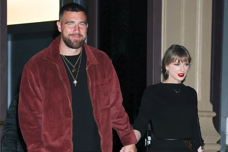 "Taylor Swift and Travis Kelce leaving Zero Bond after NYC date night"
