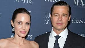 "Brad Pitt Angelina Jolie at red carpet event during Hollywood lawsuit"